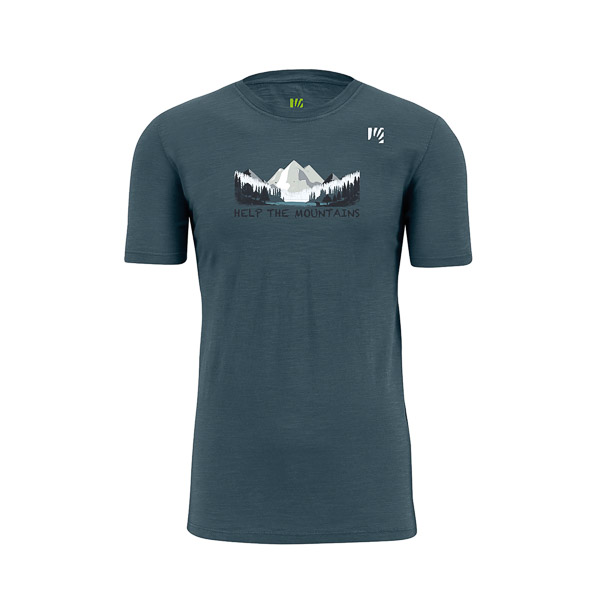 KARPOS AMBRETTA T-SHIRT DARK SLATE