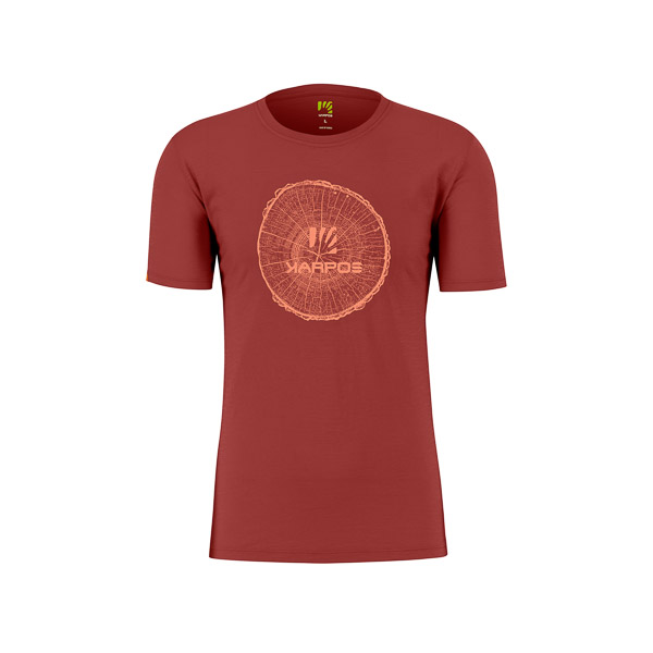 KARPOS ANEMONE EVO T-SHIRT POMEGRANATE/SCARLET IBIS