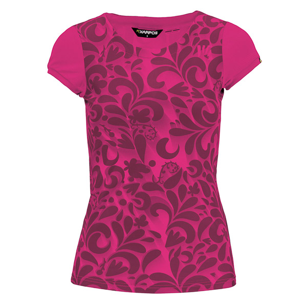 Karpos Loma Print W Jersey Cabaret/White