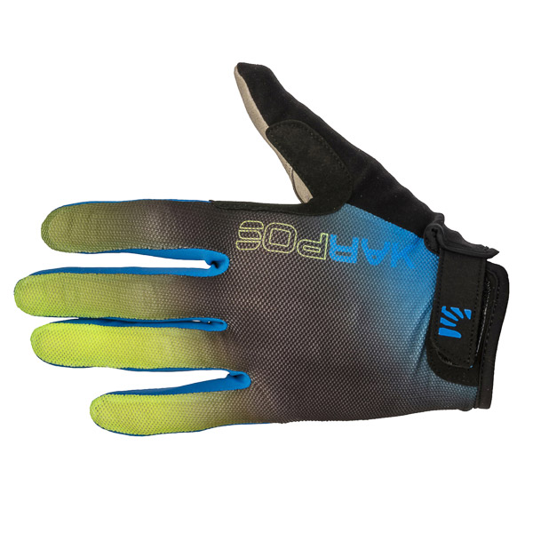 Karpos Federia Glove Indigo B/Black/Green Fluo