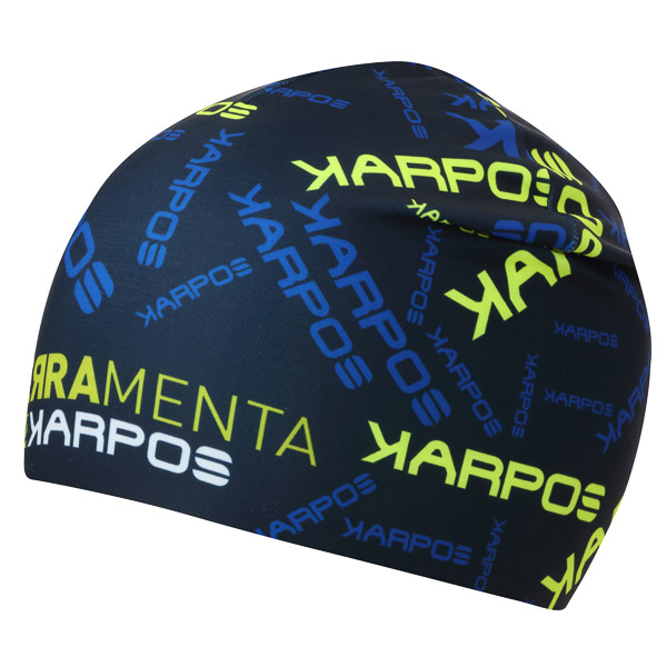 Karpos PIERRAMENTA RACE čiapka čierna/fluo/modrá