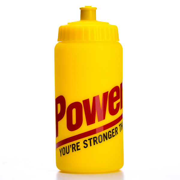 PowerBar Cycling Fľaša s veľkým logom, 500ml žltá