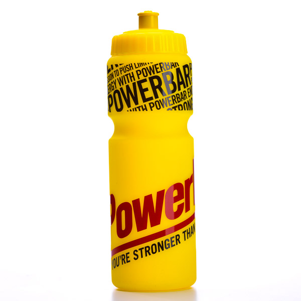 PowerBar Cycling Fľaša s veľkým logom 750ml žltá