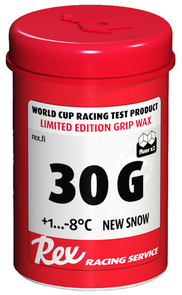 Rex Racing Grip stúpací vosk 30G +1...-8°C nový sneh