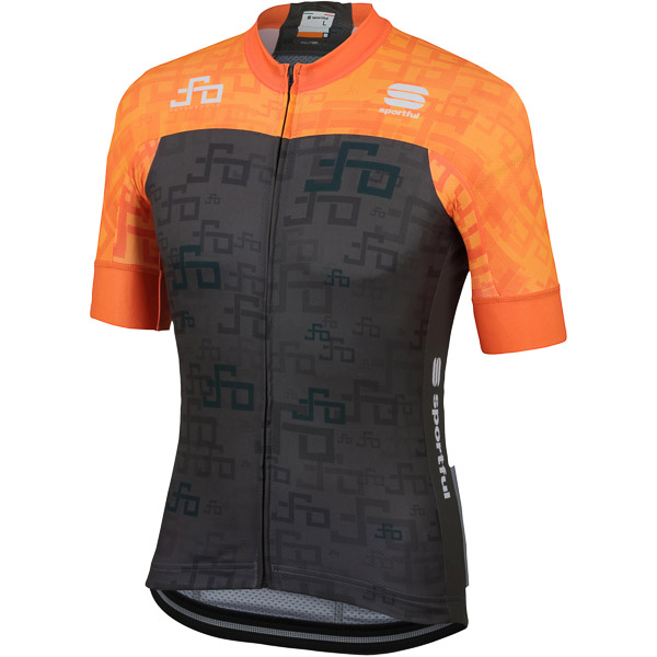 Sportful SAGAN LOGO BodyFit TEAM dres oranžový