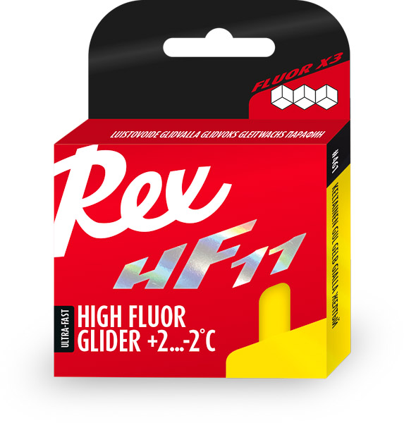 Rex HF11 žltý vysokofluorový vosk +2 ...-2 C 40 g