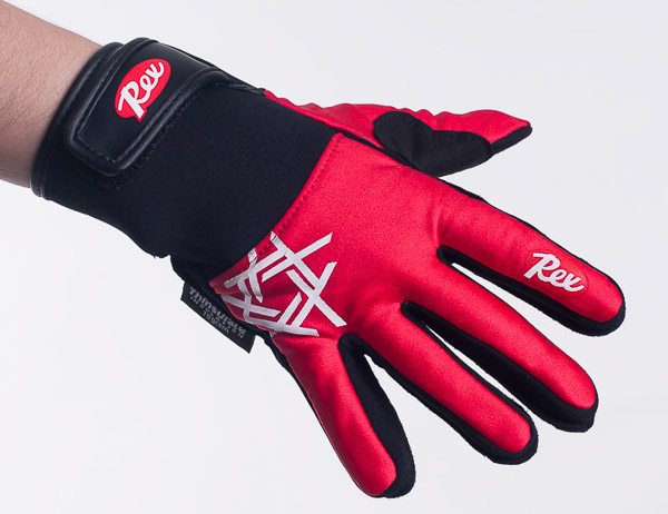 Rex  Racing thermo rukavice červené