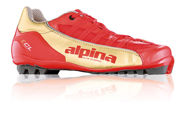 Alpina Topánky na bežky ECL SUMMER, červeno zlaté