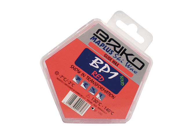 Briko Maplus vosk parafín BP1 RED 100g -7...-3 C