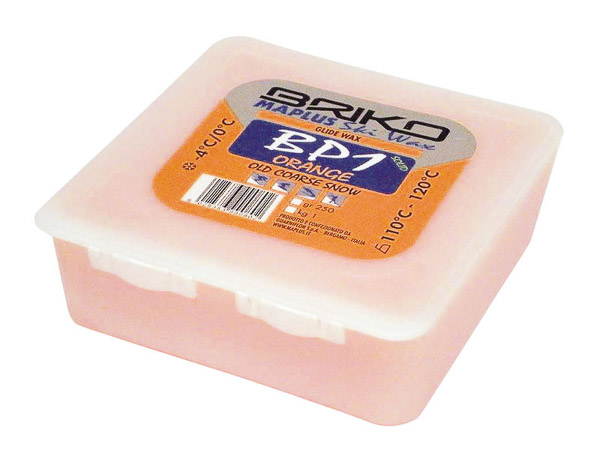 Briko Maplus vosk parafín BP1 ORANGE 250g -4...0 C