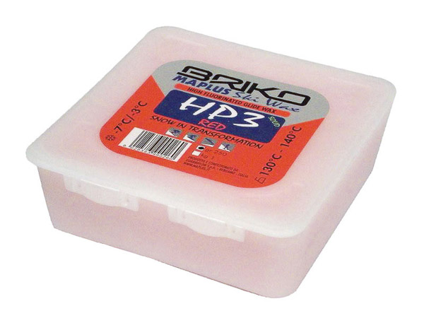 Briko Maplus vysokofluórový vosk HP3 RED 250 g -7...-3°C