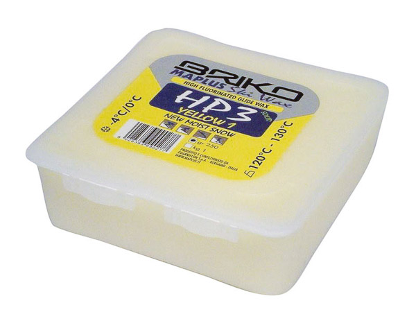 Briko Maplus vysokofluórový vosk HP3 YELLOW 1 250 g -4...0°C