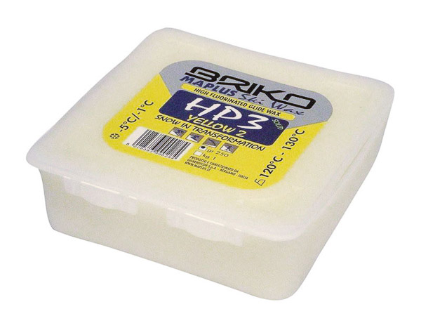 Briko Maplus vysokofluórový vosk HP3 YELLOW 2 250 g -5...-1°C