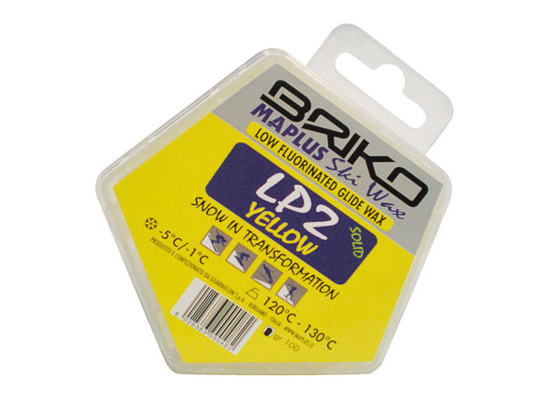 Briko Maplus nízkofluórový vosk LP2 YELLOW 100g  -5...-1°C