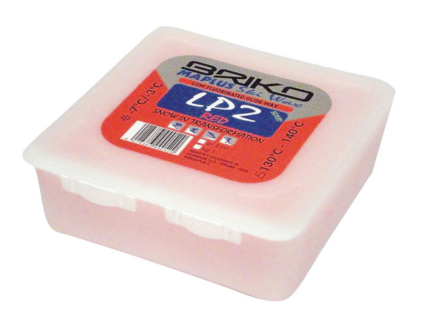 Briko Maplus nízkofluórový vosk LP2 RED 250g  -7...-3°C