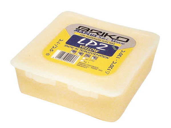 Briko Maplus nízkofluórový vosk LP2 YELLOW 250g  -5...-1°C