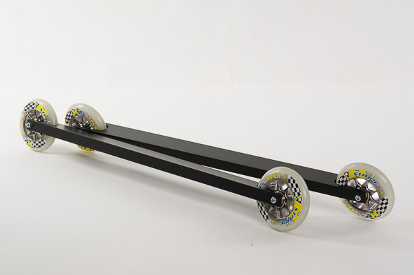 Davorin kolieskové lyže skate HYPER Stripe+R 104mm