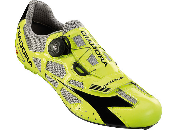 Diadora Vortex Racer Cestné Tretry, fluo