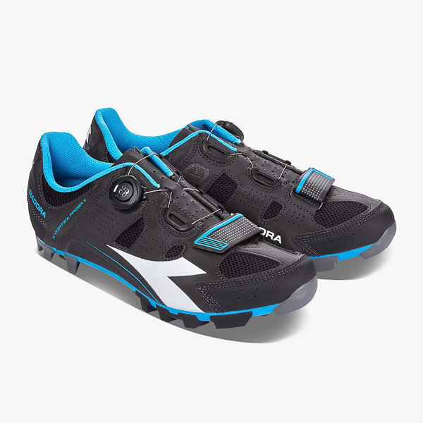 Diadora X Vortex Racer 2 MTB tretry čierne/modré