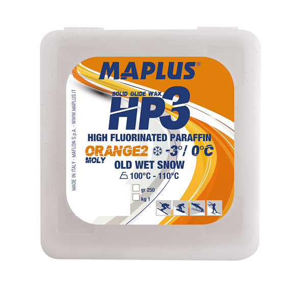 Maplus HP3 ORANGE 2 MOLY HOT ADDITIVE vysokofluórový parafín 250 g