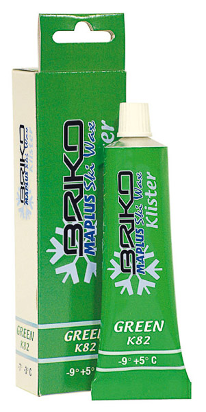 Briko Maplus klister zelený 60 g  -7...-3 C