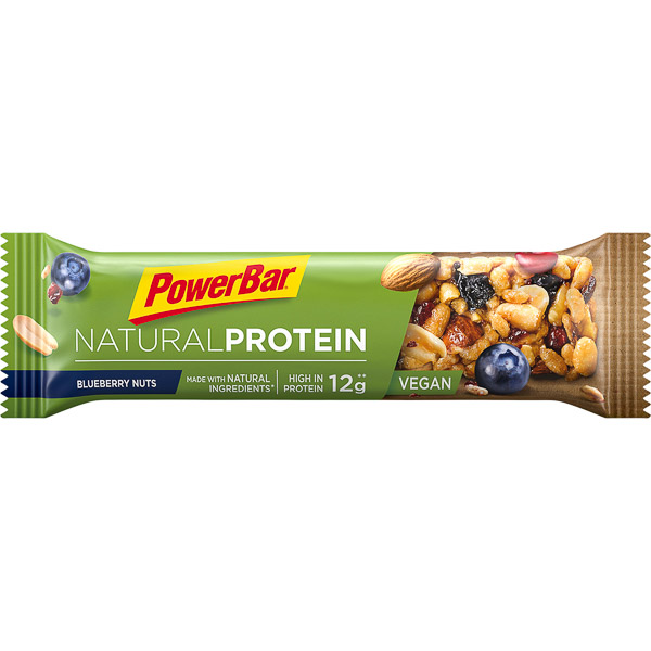 PowerBar Natural Protein tyčinka 40g Čučoriedky/Oriešky