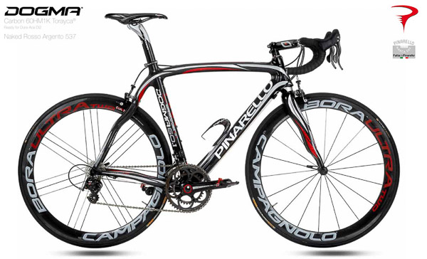 Pinarello Rám DOGMA 60.1  čier/červ/strieb