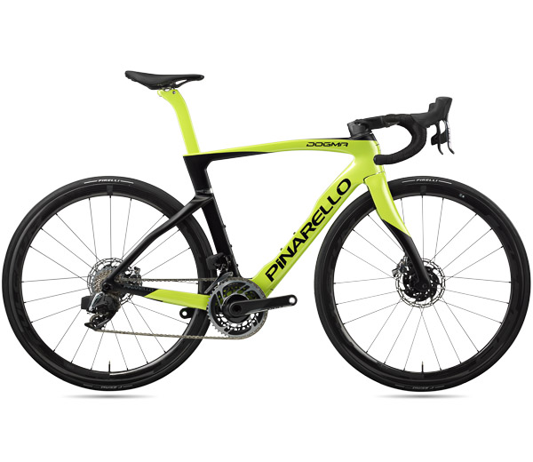 Pinarello Dogma F DuraAce Di2 PowerMeter Fulcrum Speed 40 Electro lime