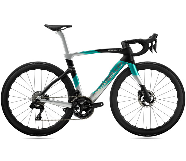 Pinarello Dogma F DuraAce Di2 DT Swiss ARC 1400 50 Nebula Green Silver