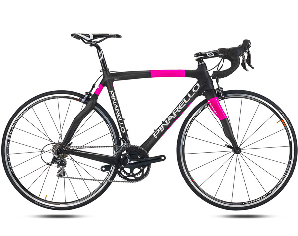 Pinarello Bicykel RAZHA Shimano105 Easy Fit ružovo čierny