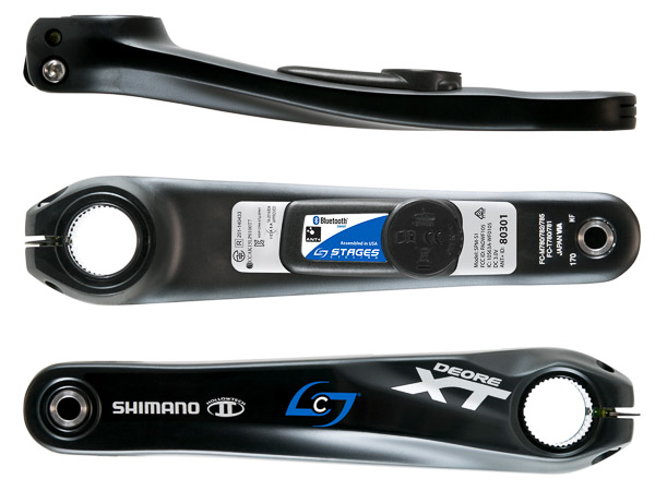 STAGES Wattmeter Shimano XT M780/785 čierna