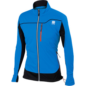 Sportful Engadin Wind Jacket Electric Blue/Black