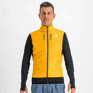 Sportful CARDIO TECH WIND vesta tmavo žltá