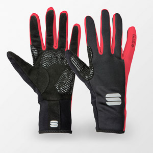 Sportful STELLA Gore-Tex Infinium XC dámske rukavice čierne/malinové