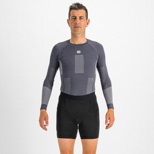 SPORTFUL XCOUNTRY 2ND SKIN LS JERSEY DARK GREY SILVER
