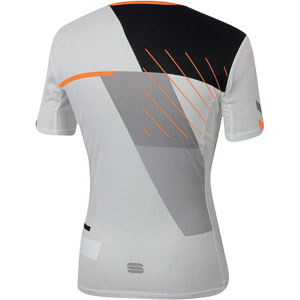 Sportful TRAINING top biely/oranžový SDR