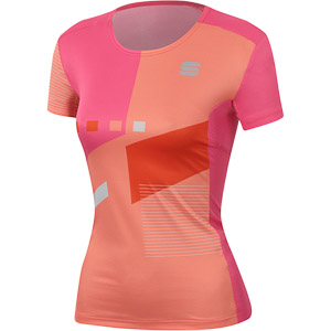 Sportful TRAINING dámske tričko ružové/oranžové