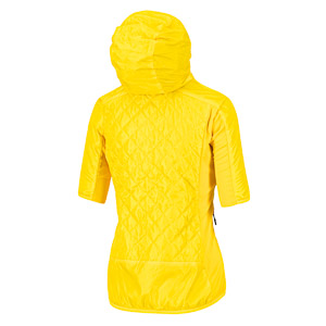 Sportful DORO RYTHMO PUFFY bunda krátky rukáv žltá
