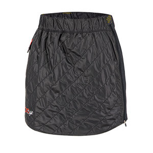 SPORTFUL XCOUNTRY DORO RYTHMO SKIRT BLACK/DARK GRAY/YELLOW