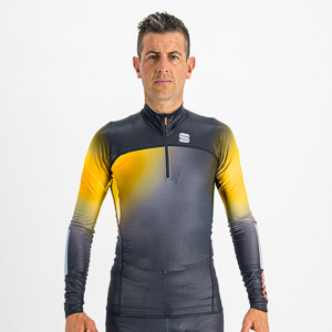 SPORTFUL XCOUNTRY APEX RACE JERSEY DARK GRAY / YELLOW