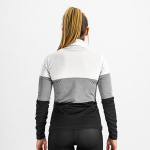 SPORTFUL XCOUNTRY SQUADRA THERMAL W JERSEY BRIGHT WHITE BLACK