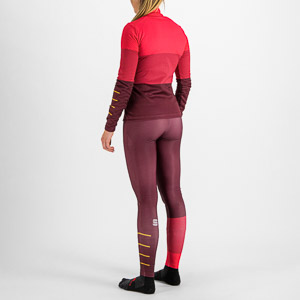 SPORTFUL XCOUNTRY SQUADRA THERMAL W JERSEY RASPBERRY WINE RED