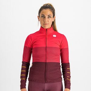 SPORTFUL XCOUNTRY SQUADRA THERMAL W JERSEY RASPBERRY WINE RED
