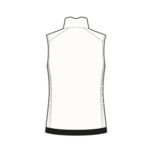 SPORTFUL XCOUNTRY SQUADRA W VEST BRIGHT WHITE STEEL GREY