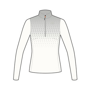 SPORTFUL XCOUNTRY RYTHMO W JERSEY BRIGHT WHITE STEEL GREY