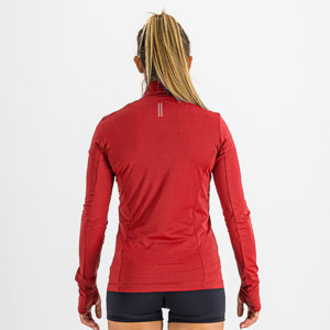 SPORTFUL XCOUNTRY CARDIO TECH W JERSEY LONG SLEE RED RUMBA