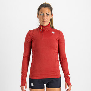 SPORTFUL XCOUNTRY CARDIO TECH W JERSEY LONG SLEE RED RUMBA
