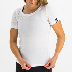 Sportful XPLORE dámske tričko krátky rukáv žiarivo biele