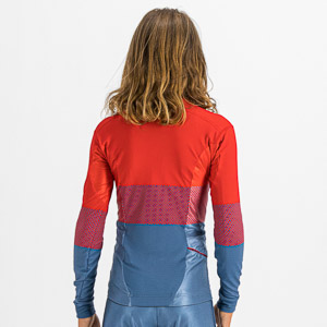 SPORTFUL XCOUNTRY SQUADRA JUNIOR TOP RED BLUE SEA