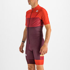 SPORTFUL XCOUNTRY CARDIO SKIROLL SUIT RED WINE/RED